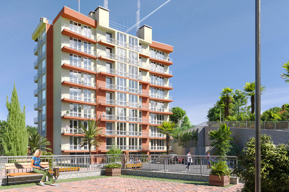 Проект восьмиэтажного дома